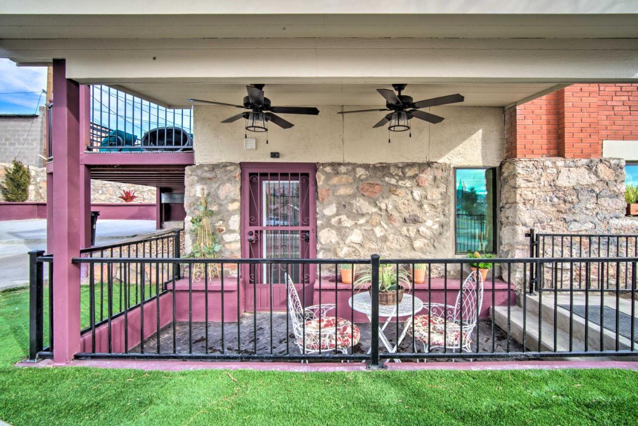 Cozy El Paso Studio With Patio About 5 Mi To Utep! Екстер'єр фото